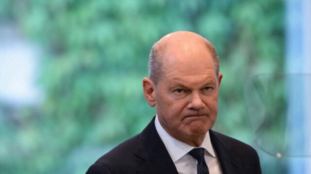 Le chancelier fédéral d'Allemagne, Olaf Scholz.