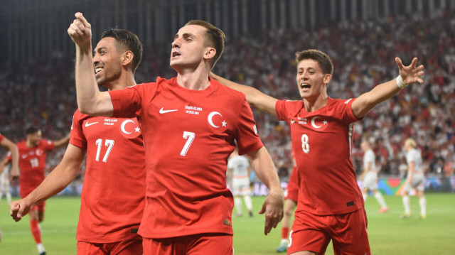 Millilerin İzlanda maçındaki gol sevinci