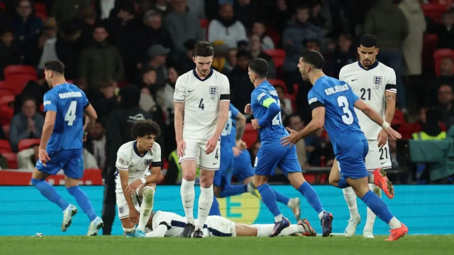 UEFA Uluslar B Ligi 2. Grup'ta İngiltere evinde Yunanistan’a 2-1 mağlup oldu.