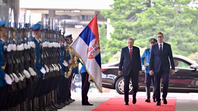 بلغراد.. الرئيس الصربي يستقبل أردوغان بمراسم رسمية