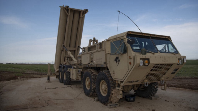 Un système de lancement THAAD (Terminal High Altitude Area Defense) de l'armée américaine en Israël, le 4 mars 2019.