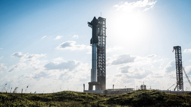 La mégafusée Starship de SpaceX.