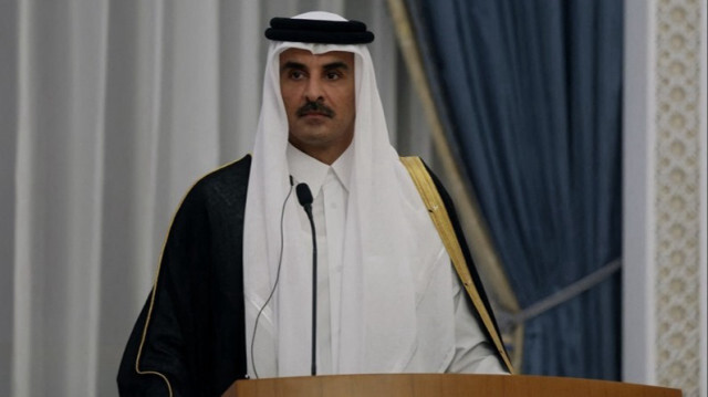 L'émir du Qatar, Tamim ben Hamad Al-Thani.