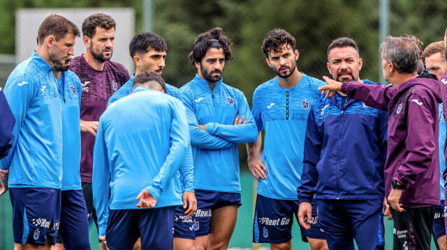 Trabzonspor, Başakşehir maçı hazırlıklarını sürdürdü