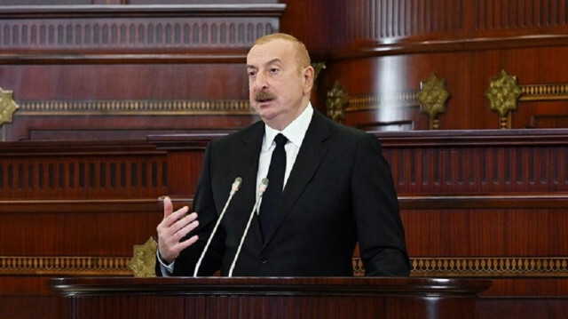 Azerbaijani President Ilham Aliyev