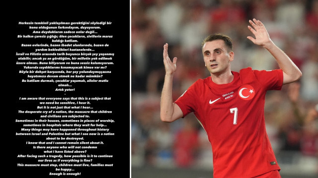 A Milli Futbolcu Kerem Aktürkoğlu