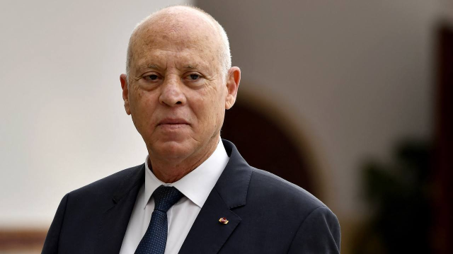 Le président tunisien Kais Saied.