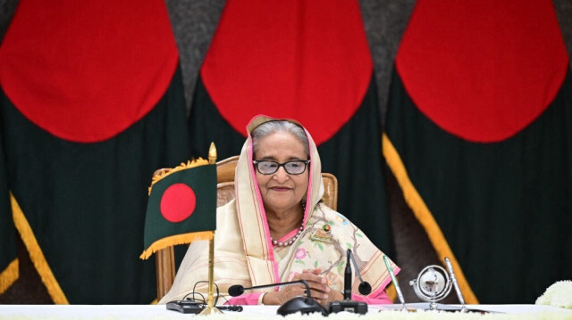 L'anciennne Première ministre du Bangladesh, Sheikh Hasina.