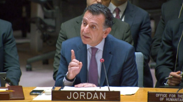 Jordan's UN envoy Mahmoud Daifallah 