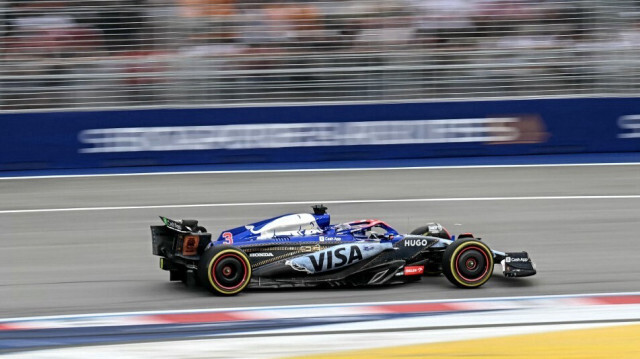 Le pilote australien de Red Bull, Daniel Ricciardo, lors de la troisième séance d'essais du Grand Prix de Formule 1 de Singapour, le 21 septembre 2024.