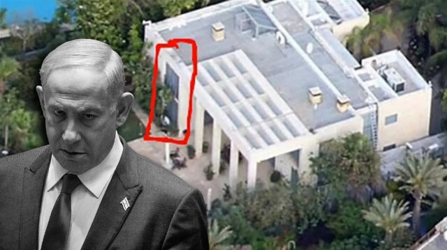 Netanyahu'nun konutunun da bulunduğu bölgeye İHA saldırısı düzenlendi.