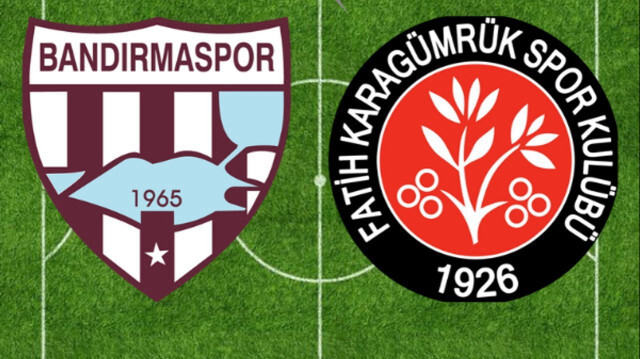 Bandırmaspor - Fatih Karagümrük Canlı İzle - Canlı Skor