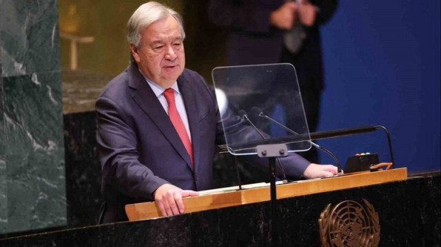 Le Secrétaire général de l'Organisation des Nations Unies (ONU), Antonio Guterres.