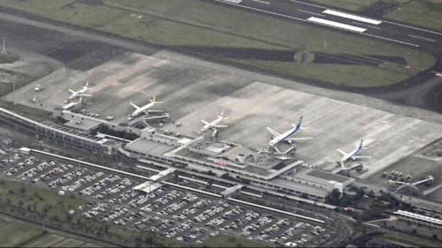 L'aéroport de Miyazaki au Japon.