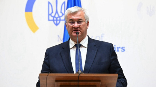 Ukraine's Foreign Minister Andrii Sybiha 