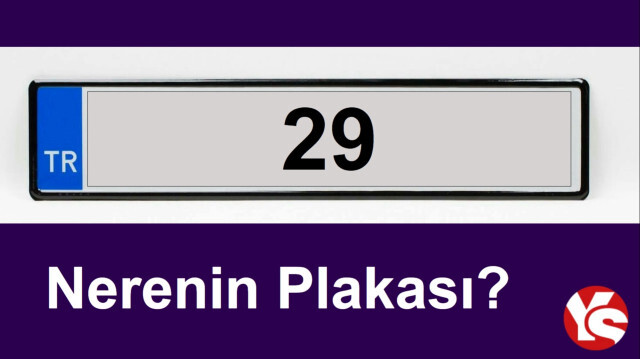 29 plaka kodu