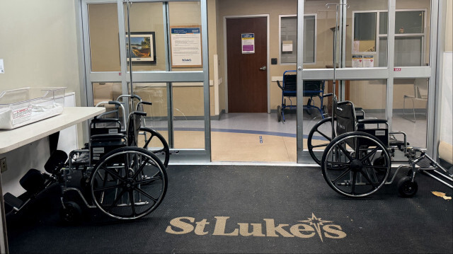  A view of the Monroe Campus of St. Luke's Hospital, where Fetullah Gulen, the Fetullah Terrorist Organization (FETO) ringleader, died in Pennsylvania, United States on October 21, 2024. 