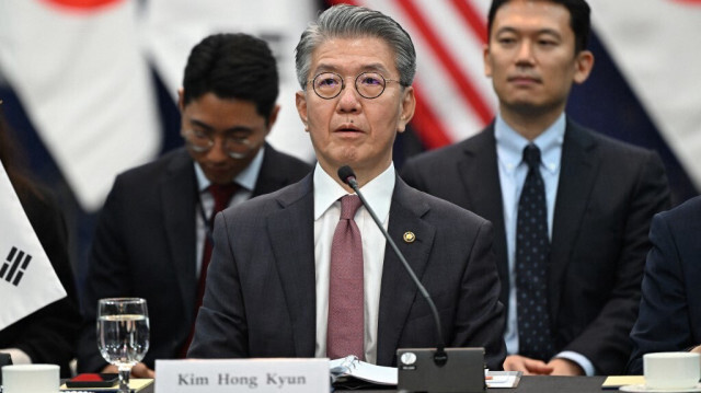 Le premier vice-ministre des Affaires étrangères de Corée du Sud, Kim Hong-kyun.