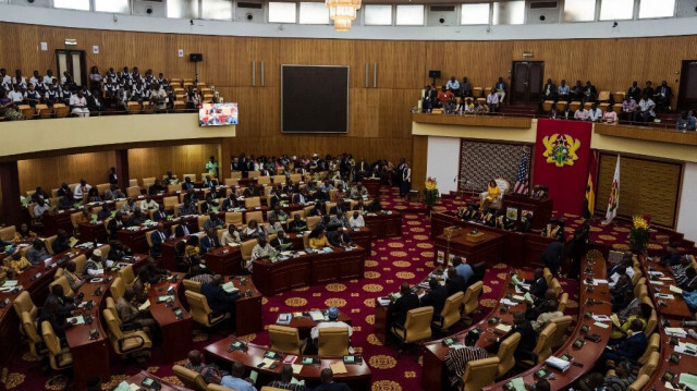 Le Parlement du Ghana à Accra.