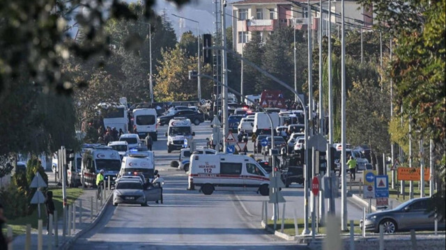 SON DAKİKA Ankara TUSAŞ'ta terör saldırısı