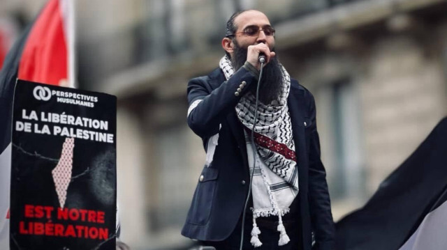 Le militant pro-palestinien, Elias d'Imzalène.