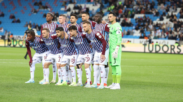 Trabzonspor'un Başakşehir maçındaki 11'i