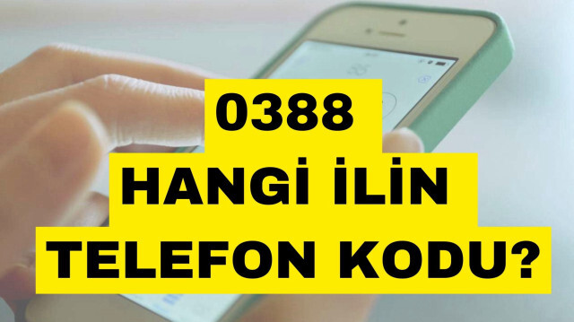 388 telefon kodu