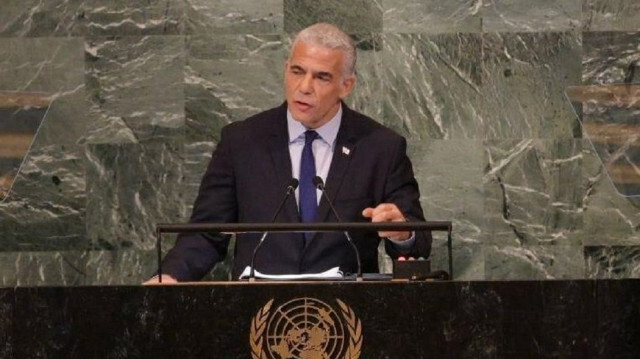 Israeli opposition leader Yair Lapid 