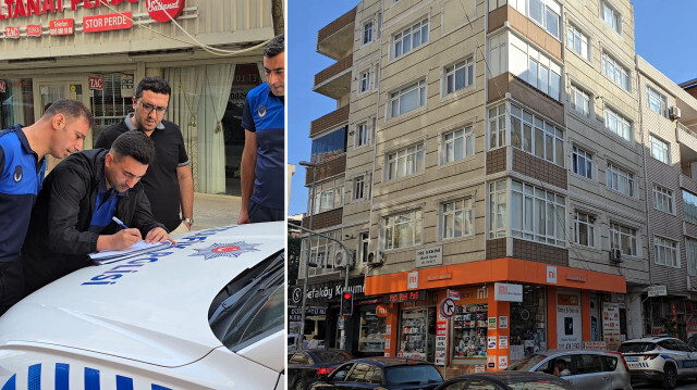 Sabah saatlerinde binanın olduğu sokağa belediye görevlileri, zabıta ve polis ekipleri geldi.
