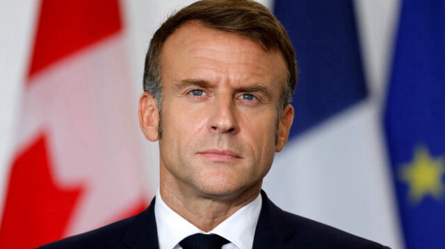 Le président de la République française, Emmanuel Macron.