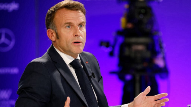 Le président de la République française, Emmanuel Macron.