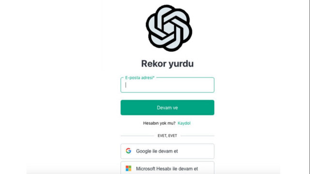 ChatGPT Giriş - Yapay Zeka Hesap ve Oturum Açma - OpenAI Aç