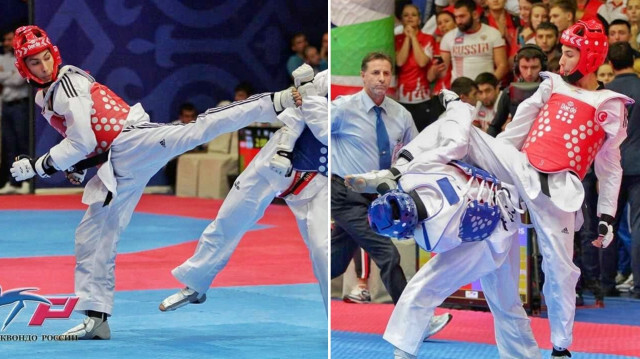 Milli takım sporcusu ve taekwondo koçu Mertcan Dolmacı.