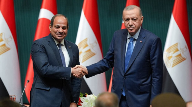 Abdulfettah es-Sisi - Cumhurbaşkanı Erdoğan (Foto: Arşiv)