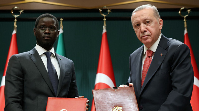 Cumhurbaşkanı Recep Tayyip Erdoğan-Senegal Cumhurbaşkanı Faye 