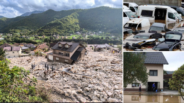 Sel felaketinden etkilenen kentlerde ciddi hasarlar meydana gelirken, ordunun da arama kurtarma çalışmalarına dahil olduğu belirtildi.