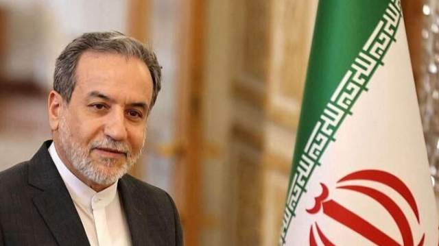 Le Ministre iranien des Affaires Etrangeres, Araghchi.