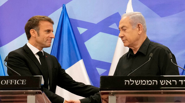 Emmanuel Macron - Binyamin Netanyahu