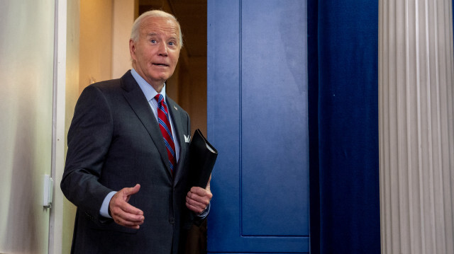 Le président américain Joe Biden s'exprime lors de la conférence de presse quotidienne à la Maison Blanche à Washington, DC, le 4 octobre 2024.