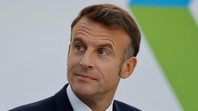 Le président français Emmanuel Macron assiste à la séance d'ouverture du 19e sommet de la Francophonie au Grand Palais à Paris, le 5 octobre 2024.