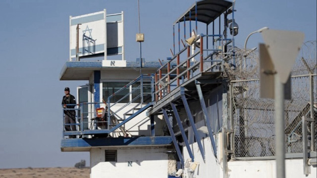 La prison de Gilboa située dans le nord d'Israël, à 6 km de la Palestine occupée.