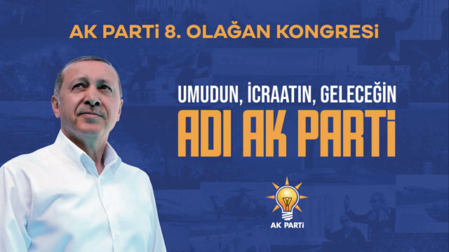 AK Parti'nin, Türkiye buluşmalarıyla sahaya ineceği 8'inci Olağan Kongresi'nin sloganı belli oldu.