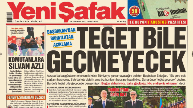 Gazetemiz 2008 Ekonomik Krizi'nin yaşandığı dönemde, küresel piyasalardaki dalgalanmaları son dakika gelişmeleriyle birlikte yayınlamayı sürdürdü. Sektör görüşleri ve farklı ülkelerde yaşananları okuyuculara derin analizlerle aktardı.