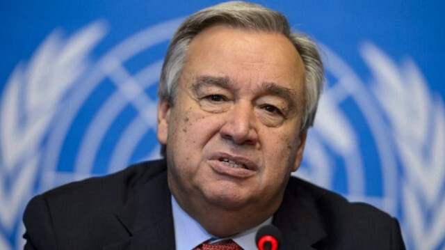 UN secretary-general Antonio Guterres