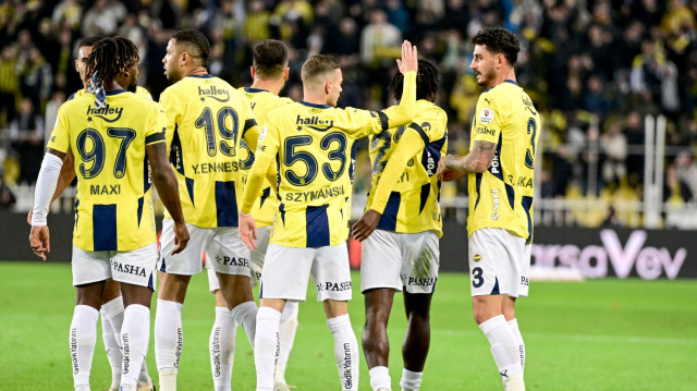 Fenerbahçeli oyuncuların gol sevinçleri