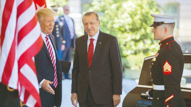 Donald Trump ve Recep Tayyip Erdoğan