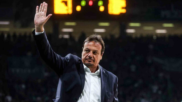 Panathinaikos Başantrenörü Ergin Ataman.
