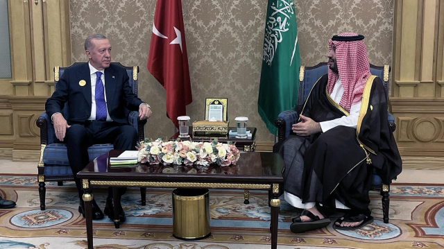 Cumhurbaşkanı Recep Tayyip Erdoğan - Suudi Arabistan Veliaht Prensi Muhammed bin Selman