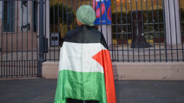 La militante pro-palestinienne, Amira Zaiter.