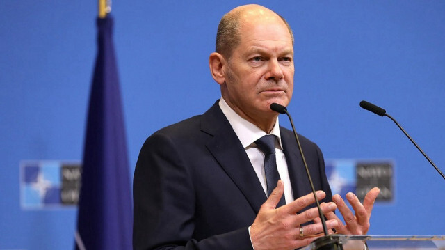 German Chancellor Olaf Scholz 